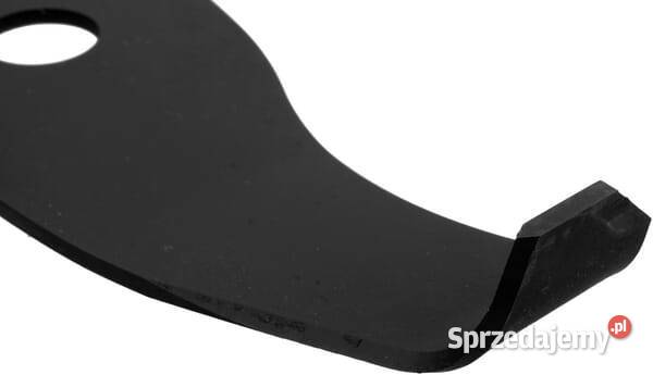 Nóż do kosy 2 zęby mulczujący L320 254 4 mm Do maszyn uprawowych Kamionna
