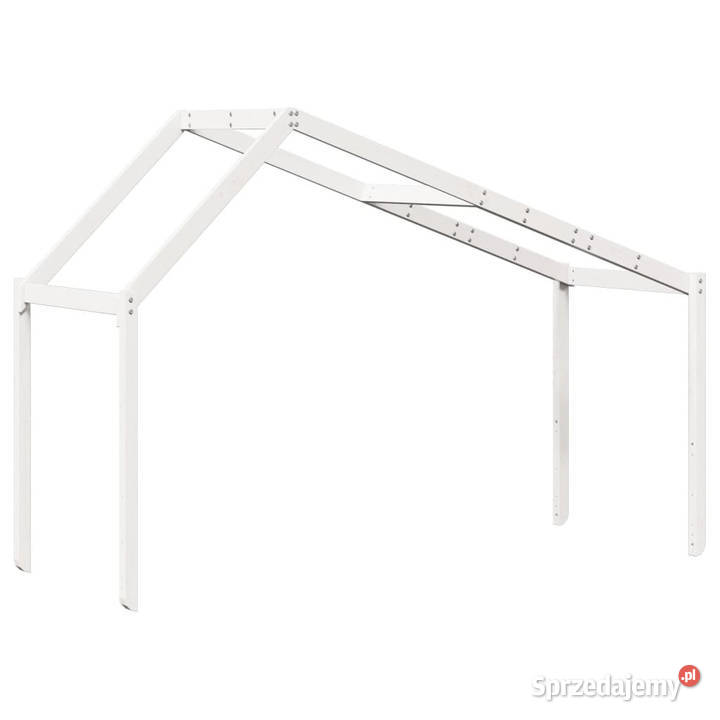 Daszek do łóżka dziecięcego biały 213x855x1445 Warszawa sprzedam