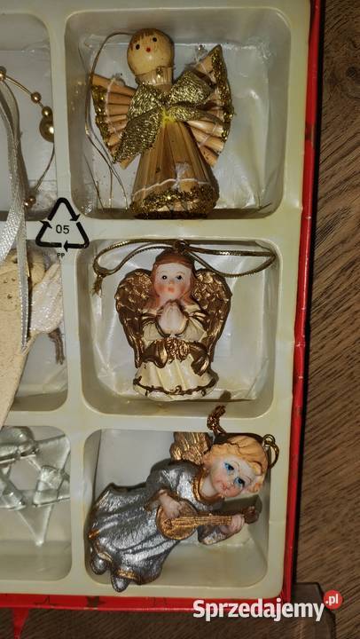 Ozdoby na choinkę aniołki na święta śląskie Bielsko-Biała sprzedam