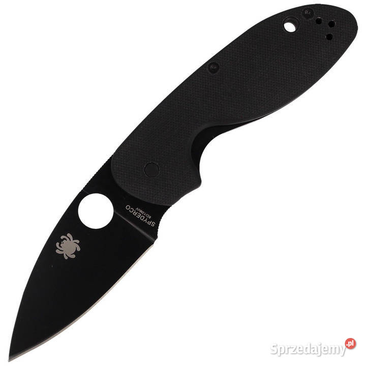 Nóż składany Spyderco Efficient Black G10 Black mazowieckie Warszawa