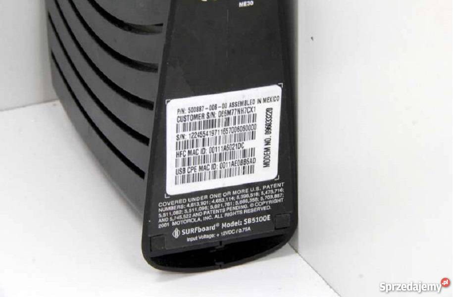 Router Wifi MOTOROLA SB5100E Warszawa