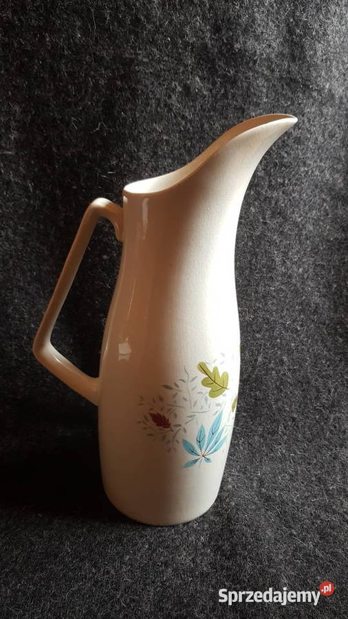 Duży angielski dzbanek Porcelana i szkło śląskie