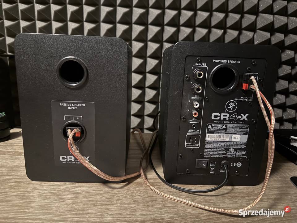 Monitory studyjne MACKIE CR4X subwoofer MACKIE lubuskie Gorzów Wielkopolski sprzedam