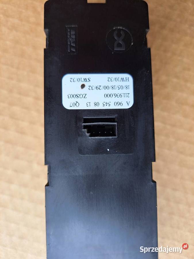 Przełącznik sterowania szyby A9605450813 Staszów