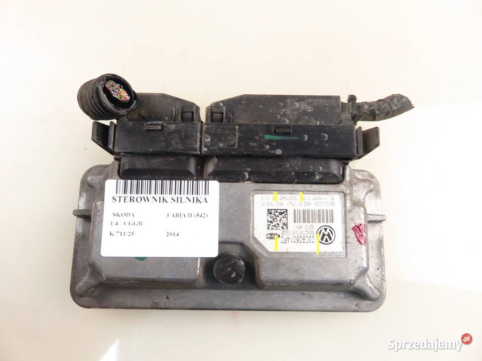 STEROWNIK SKODA FABIA II 14 03C906014FC osobowe