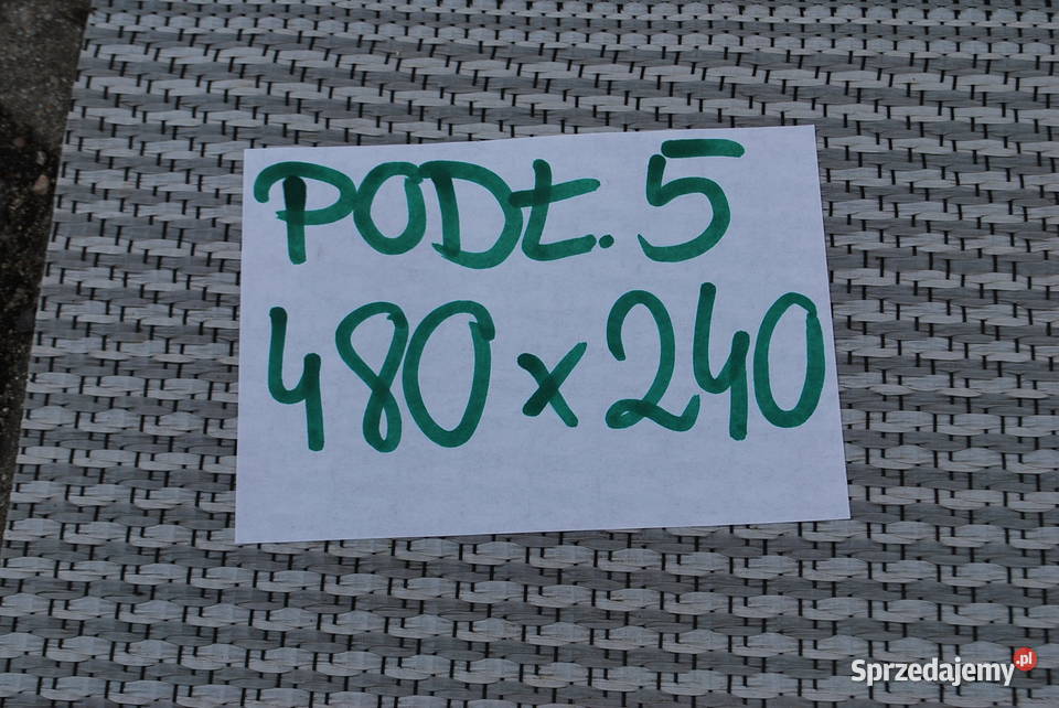 PODŁOGA DO PRZEDSIONKA 480x240 mazowieckie Grzebowilk