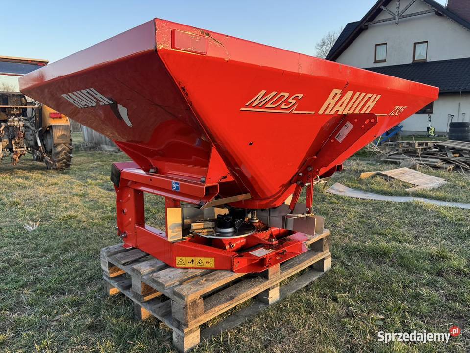 Rozsiewacz nawozu RAUCH MDS 735 hydraulika nieuszkodzony Miechów