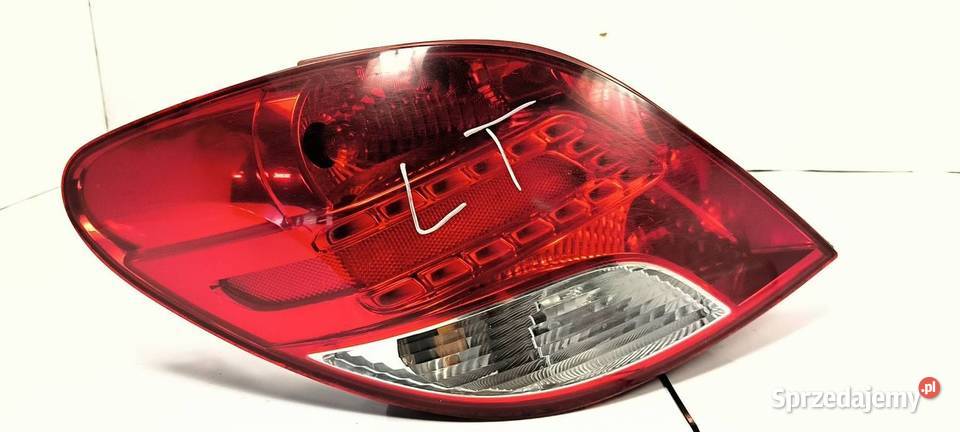 LAMPA LEWA TYŁ PEUGEOT 207 9686566080 osobowe sprzedam
