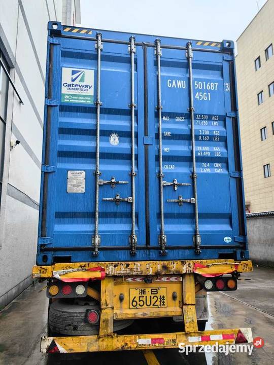 Kontenery morskie magazynowe budowlane 40HC Warszawa