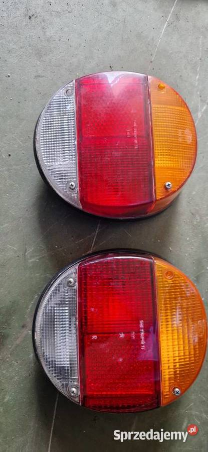 VW garbus lampy tylne USA aluminiowe podstawy Lampy tylne Łódź sprzedam