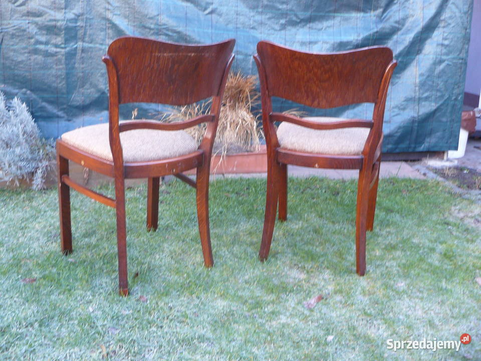 Stare krzesła gięte dębowe Nowy Sącz