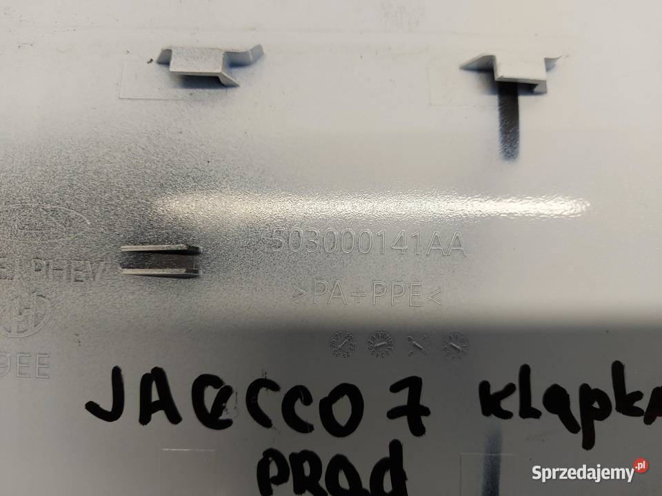 Cherry Jaecoo 7 PHEV 2025r Klapka gniazda Pozostałe