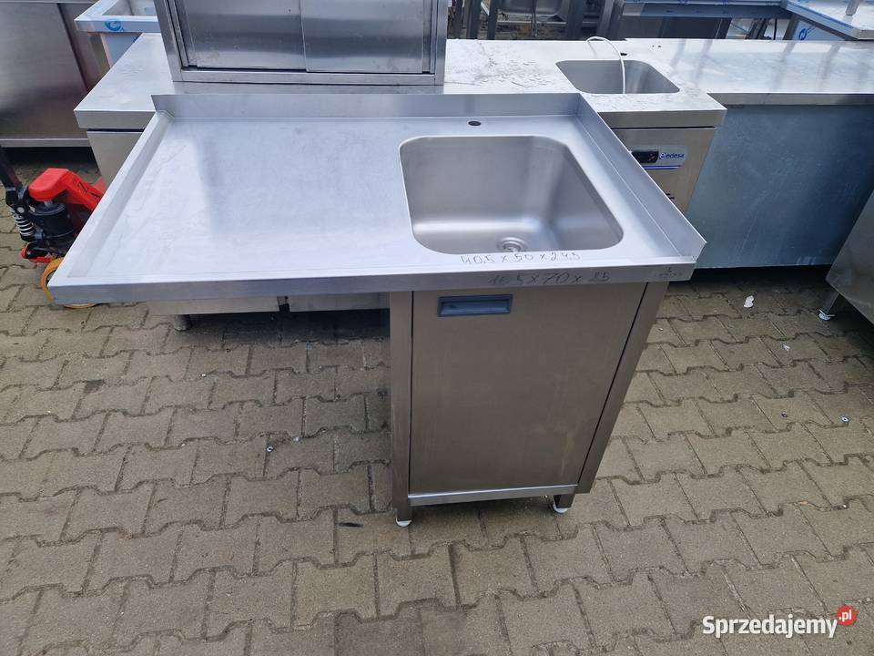 Zlew Gastronomiczny Z Szafką Z Miejscem Na Ostrów Wielkopolski