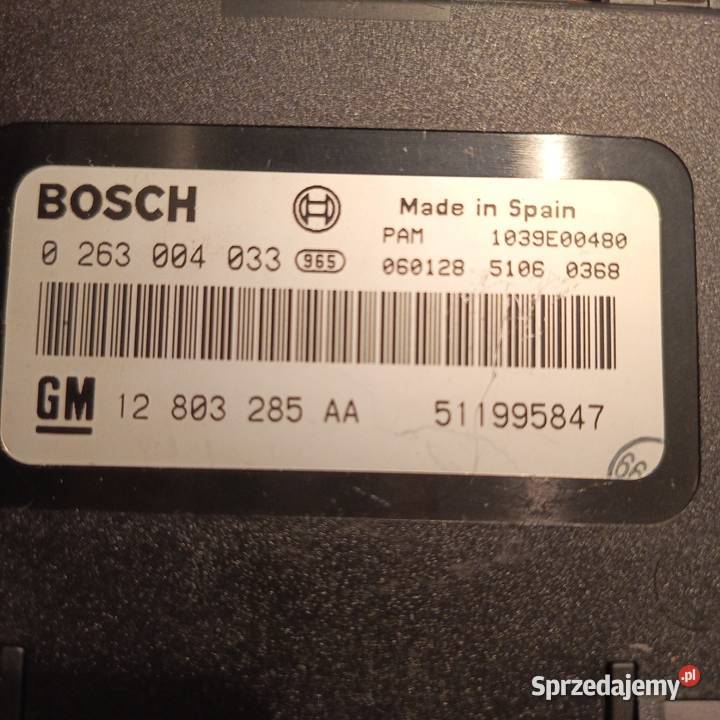 Moduł sterujący parkowania OPELSAABCADILAK Tychy