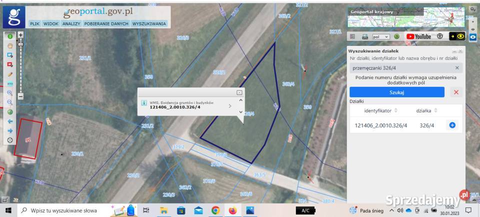 Działka budowlano rolna 00636 ha Przemęczanki