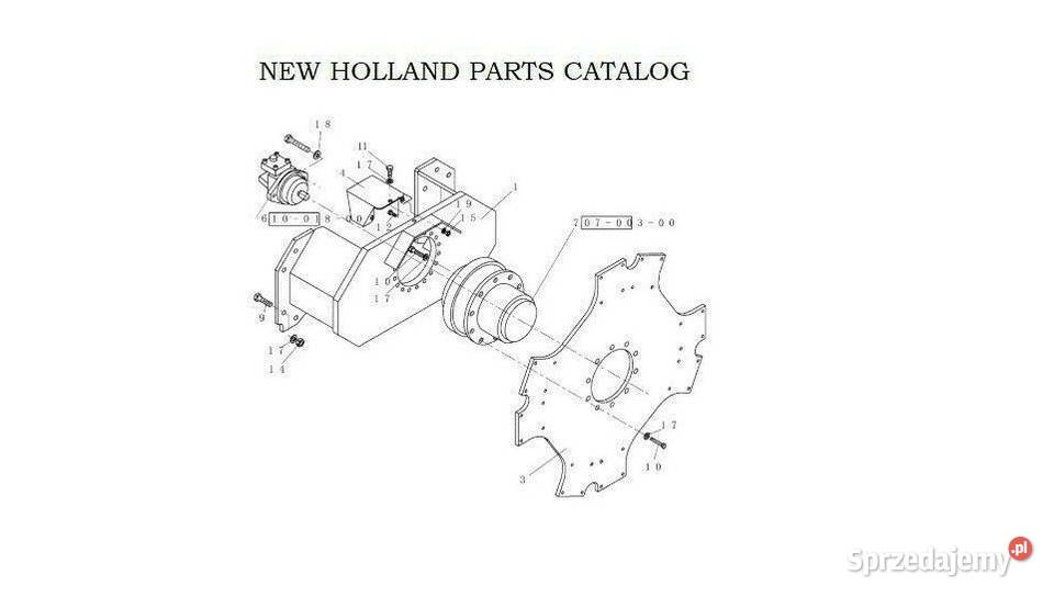 Holland 764 765 katalog części świętokrzyskie Kielce sprzedam