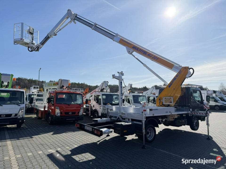 Nissan Cabstar Zwyżka Podnośnik Koszowy Multitel nieuszkodzony Nissan