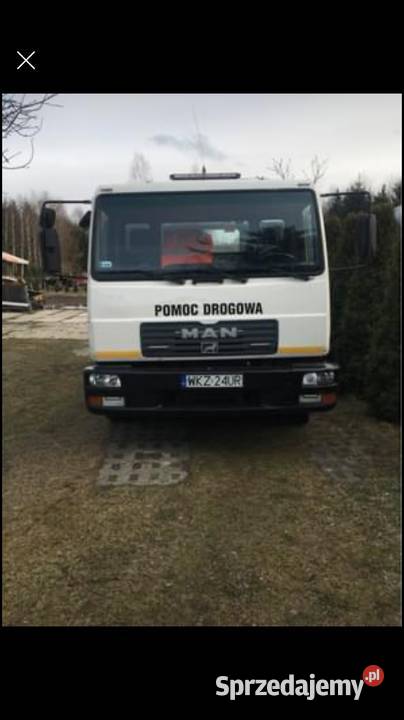 Autolaweta samochód specjalny MAN o Ładowności Łucka-Kolonia