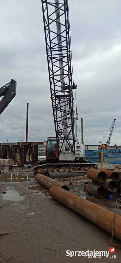 Syndyk sprzeda dźwig gąsienicowy KOBELCO BM700