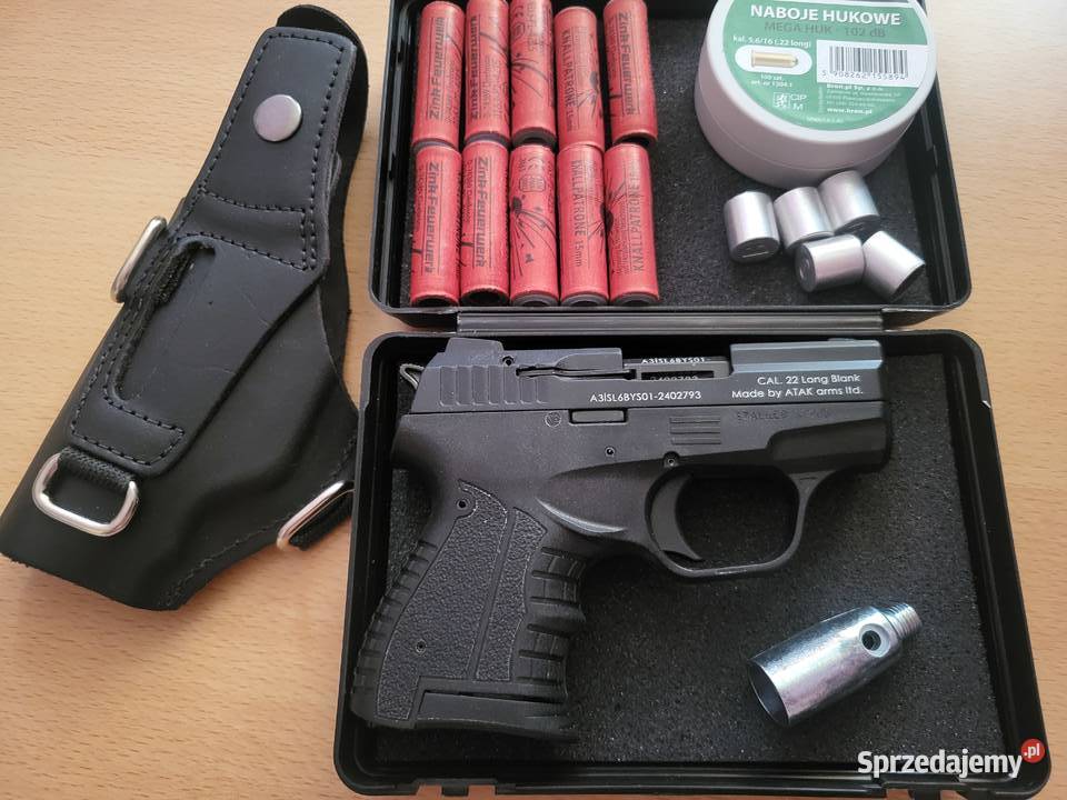 Pistolet Stalker M906 czarny nowy kabora skora Wrocław sprzedam