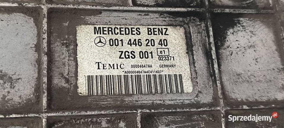 KOMPUTER SILNIKA ECU MERCDESBENZ AXOR 2528L Lipno