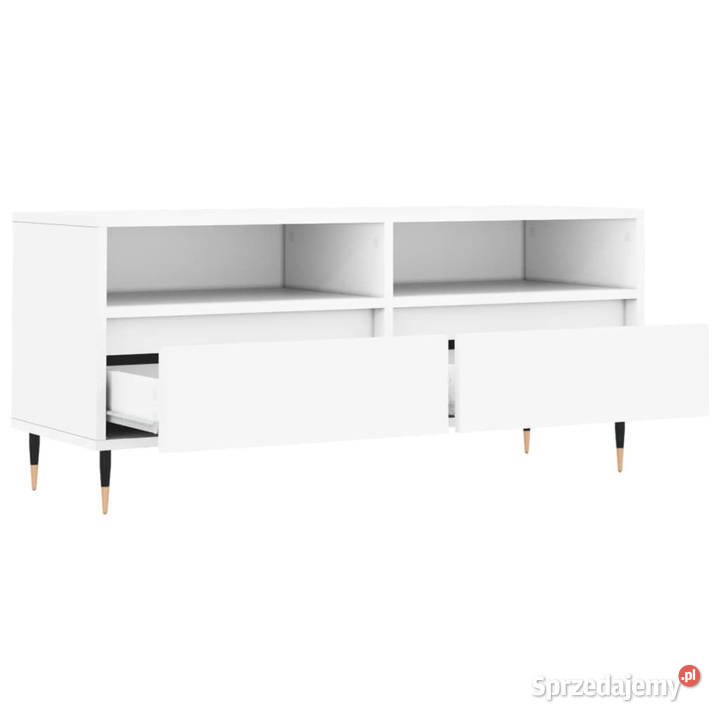 Szafka pod TV biała 100x345x445 materiał sprzedam