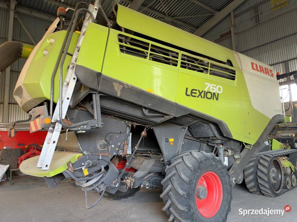Kombajn zbożowy Claas Lexion 760TT 4x4 heder Claas dolnośląskie