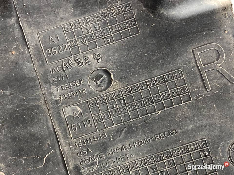 NADKOLE PRAWY PRZÓD BMW F16 SUV 1419 OSŁONA