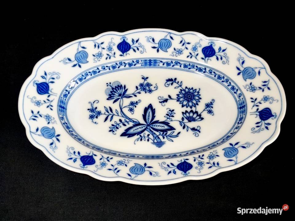 Pólmisek kobaltowy Tirschenreuth Porcelana i szkło Chełm
