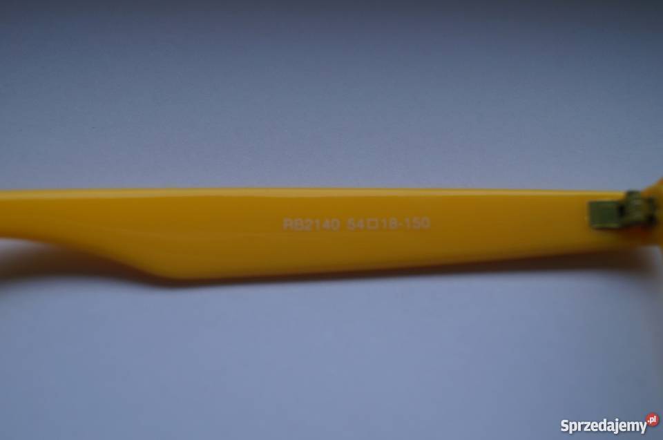 okulary wayfarer zółte oprawki hit lata Konin