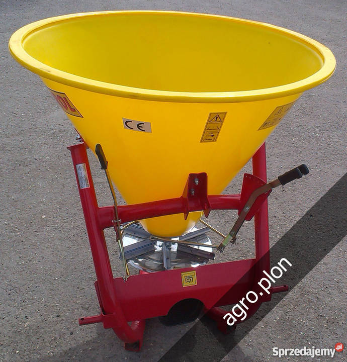 WZMOCNIONY Rozsiewacz do nawozów GRASS ROL Lejek nieuszkodzony Kraśnik