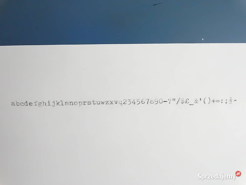 Stylowa sprawna maszyna do pisania SILVER REED Biłgoraj sprzedam