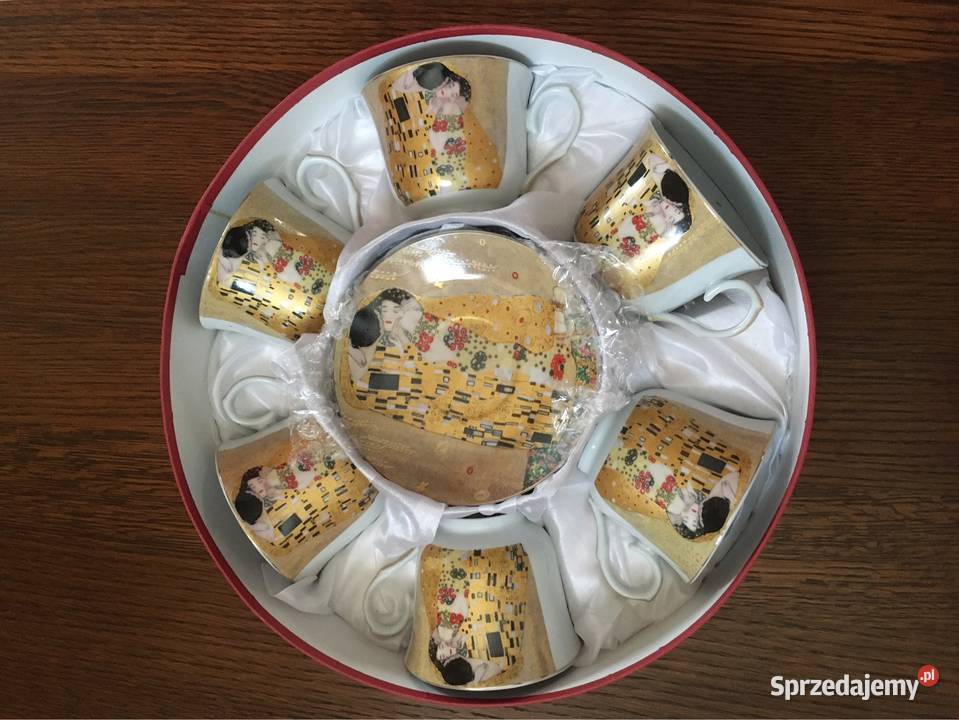 Filiżanki porcelanowe Klimt 66