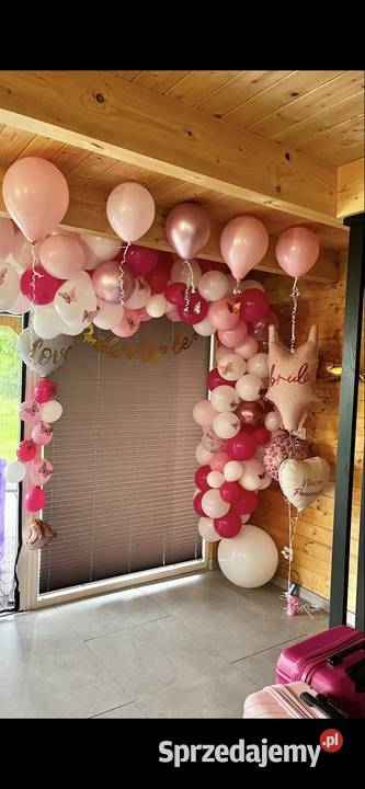 Dekoracje balonowe urodziny balon impreza Warszawa obsługa imprez
