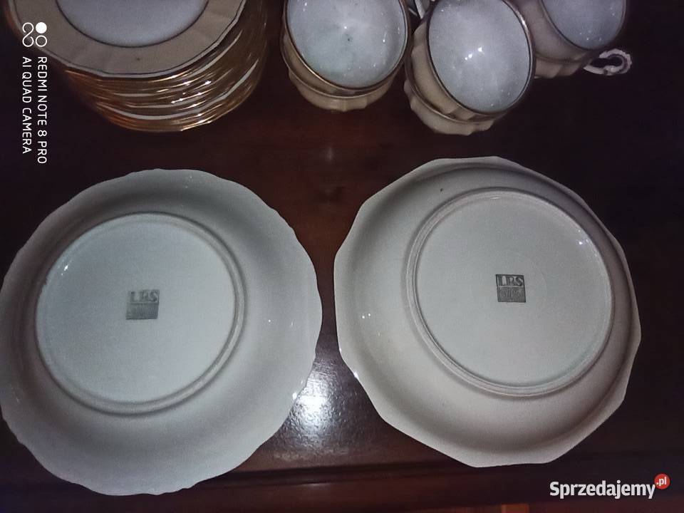 Filiżanka z talerzykiem deserowym Karina Porcelana i szkło sprzedam