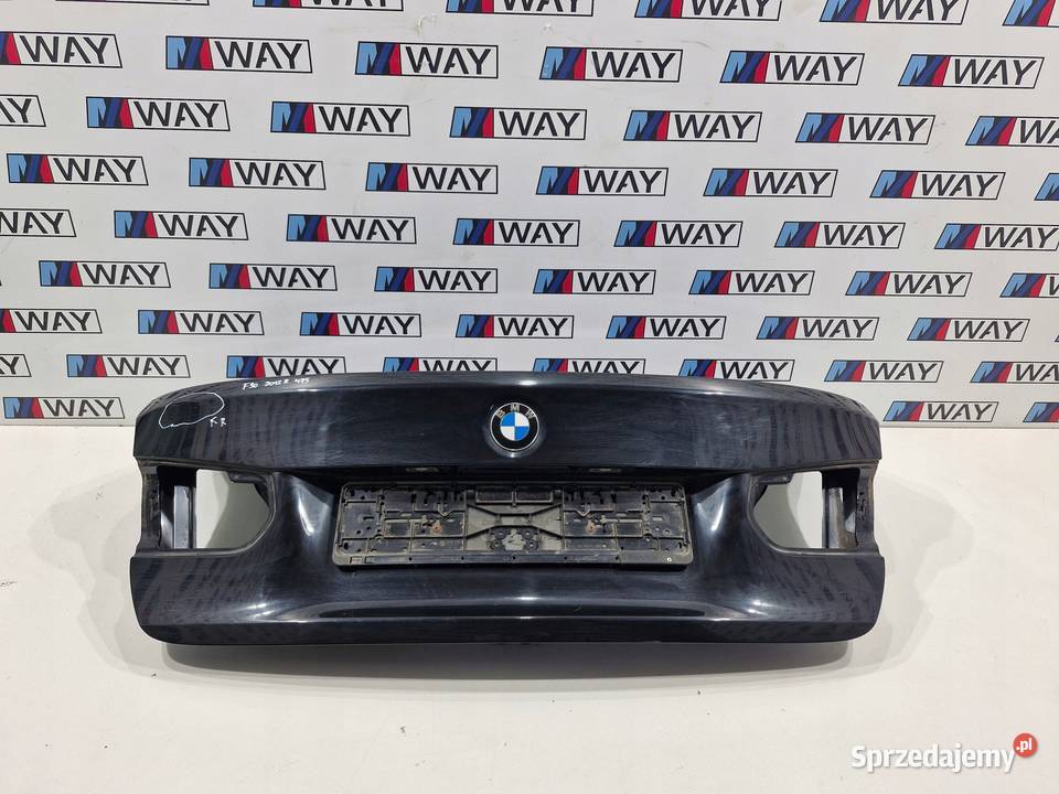 BMW 3 F30 KLAPA BAGAŻNIKA TYŁ TYLNA 475 BLACK