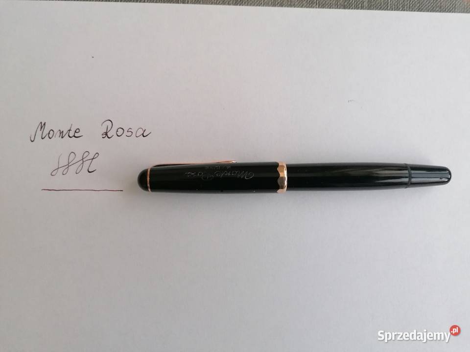 Pióro wieczne Montblanc Monte Rosa 042 z lat 60 pomorskie