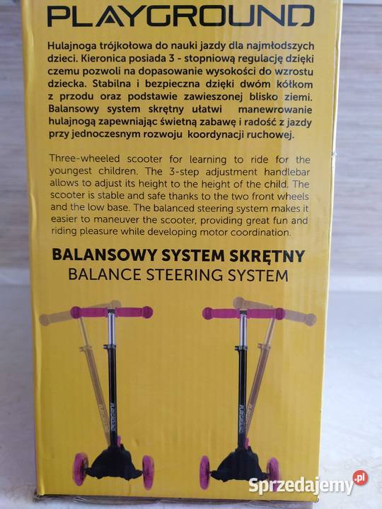 NAJTANIEJ Hulajnoga LED Trzykołowa 120mm sprzedam