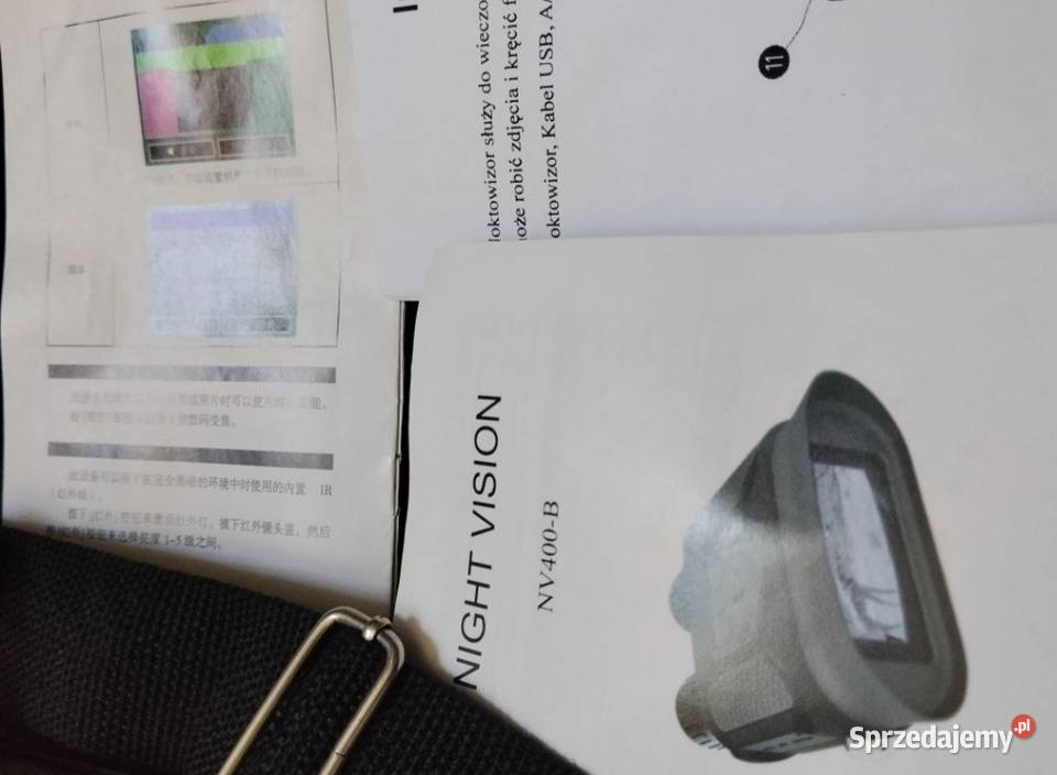 Lornetka z noktowizorem Białystok sprzedam