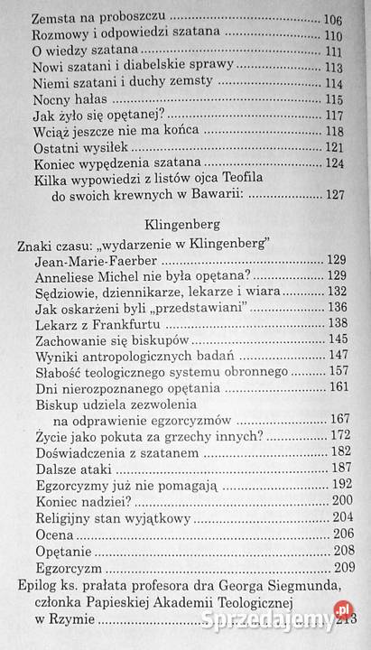 Cztery głośne przypadki wypędzenia szatana