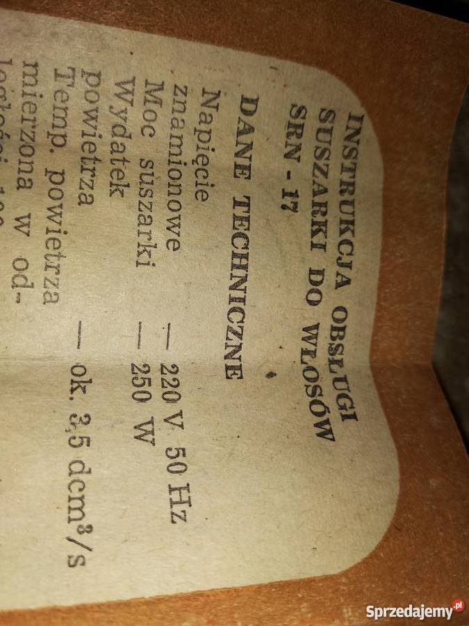 suszarka części Części i Akcesoria