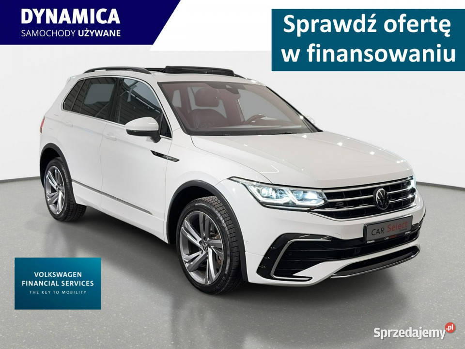 Volkswagen Tiguan VAT 23 RLine 20TSI 245 DSG światła LED Tiguan małopolskie Myślenice