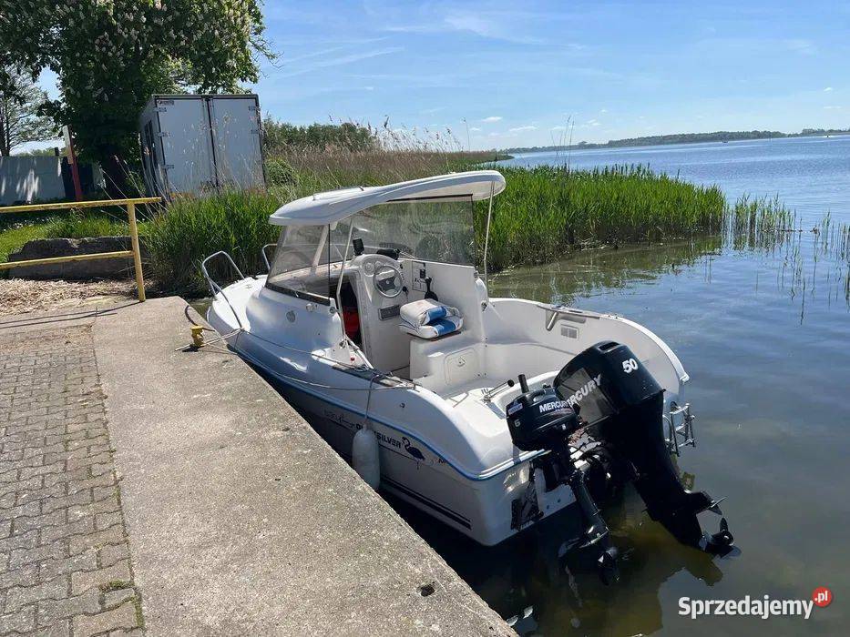 łódka jacht Pilothouse 530 Quicksilver Mercury Dziwnów