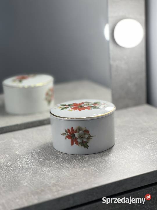 Cukiernica cukierniczka pojemnik Johann Seltmann biały Jasło sprzedam