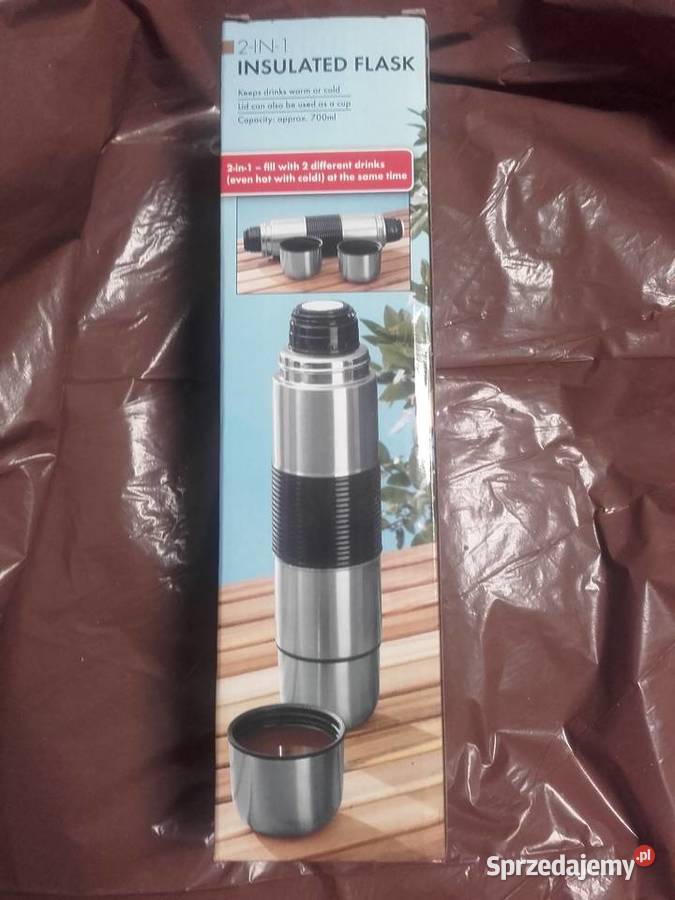 Termos na kawe herbate napoje 2w1 sprzedam