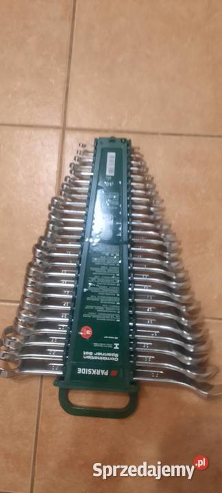 Zestaw kluczy płaskooczkowych 25el 632mm Wrocław sprzedam