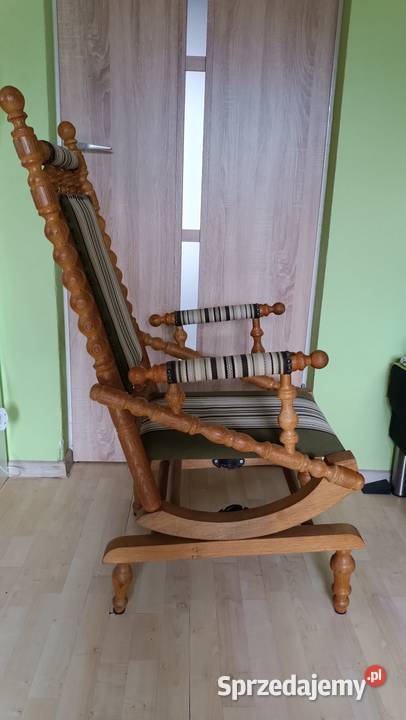 Fotel bujany na sprężynach Goleniów