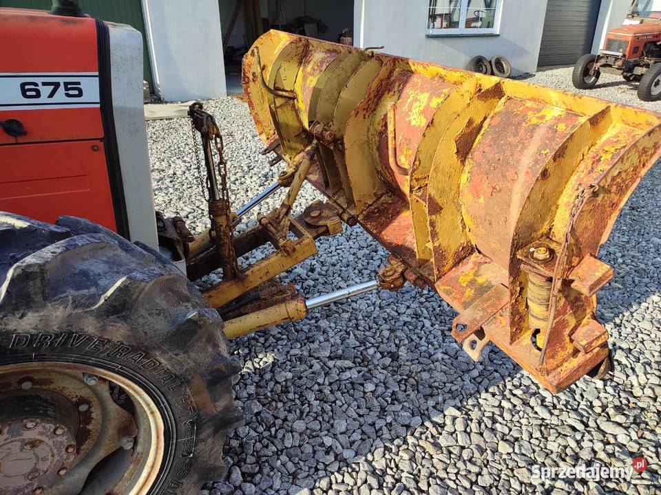 Pługspych tuz odśnieżanie do ciagnika Nowa Słupia