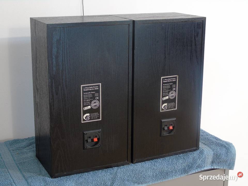 Kolumny Cat Berlin 2 x 130 wat 8 ohm WYSYŁKA Jasło