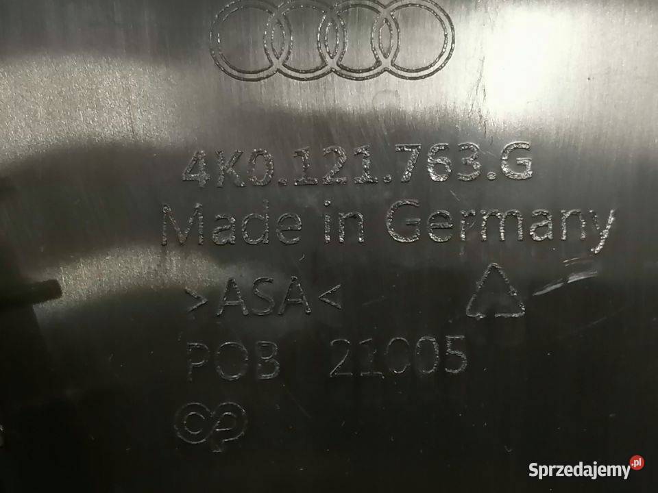AUDI A6 S6 4K0 KRATKA WLOT POWIETRZA 4K0121763F Pleszew